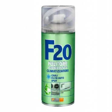 F20 specjalistyczny płyn do dezynfekcji i odgrzybiania klimatyzacji  /400ml