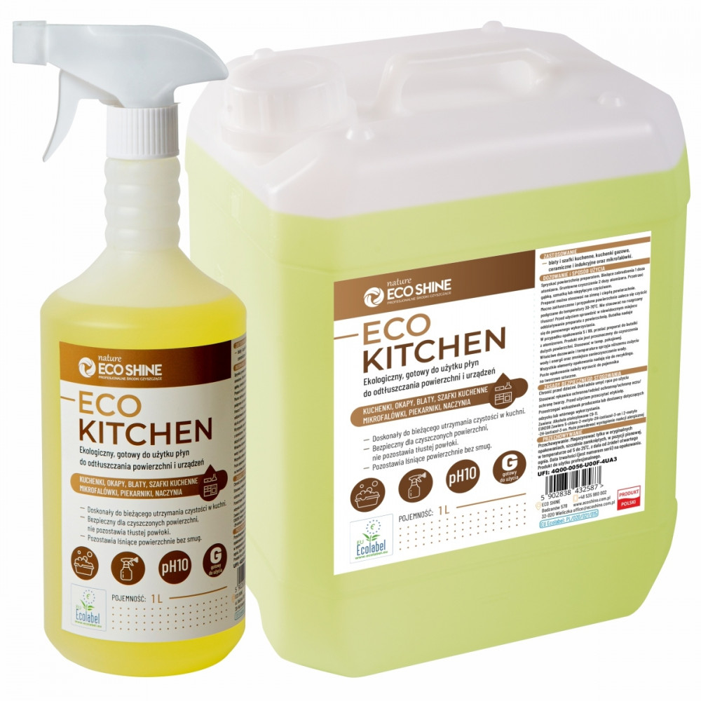 Eco Kitchen ekologiczny płyn do odtłuszczania kuchni /1L /5L