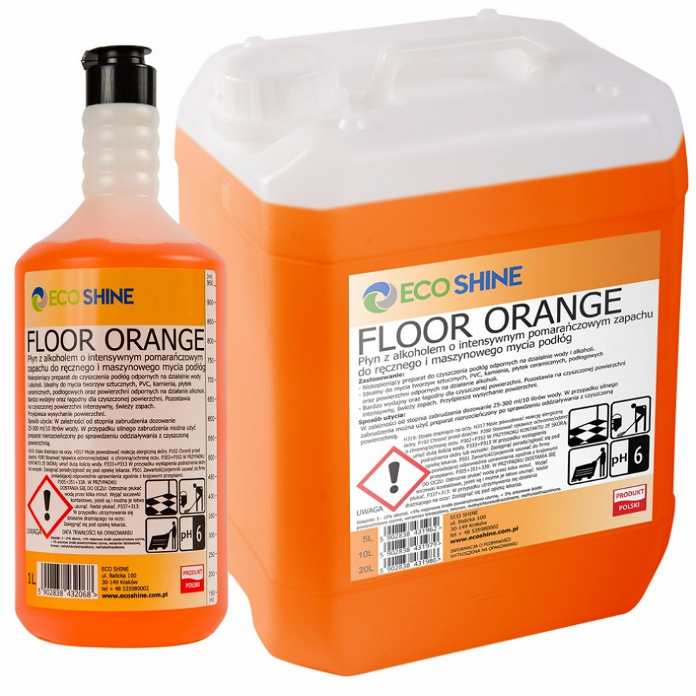 Floor Orange zapachowy płyn do podłóg  /1L /5L