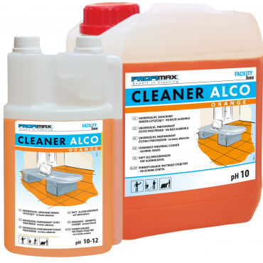 Cleaner Alco Orange uniwersalny, zapachowy płyn do mycia podłóg na alkoholu /1L /5L