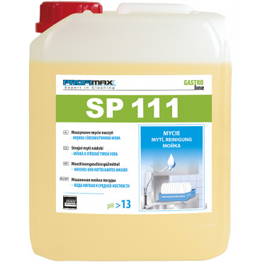 Profimax SP 111 środek do maszynowego mycia naczyń (woda miękka i średnio twarda) /5L /10L