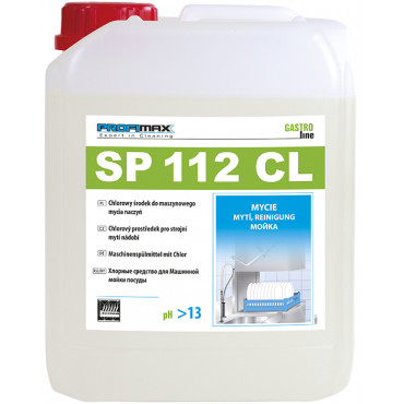 Profimax SP 112 CL środek z chlorem do maszynowego mycia naczyń /5L