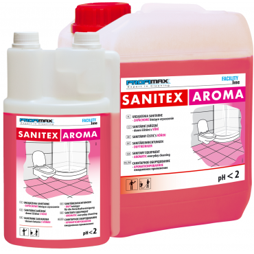Sanitex Aroma zapachowy płyn do bieżącego mycia łazienki /1L /5L