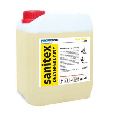 Sanitex Dezynfekcyjny płyn do mycia maszyn i powierzchni /5L