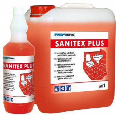 Sanitex Plus płyn do gruntownego mycia łazienki /1L /5L