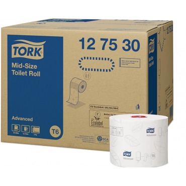 Tork Mid-size papier toaletowy do dozowników automatycznych /127530