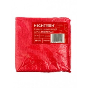 Highteh ścierka uniwersalna super mikrofaza H-171 czerwona /30x30cm
