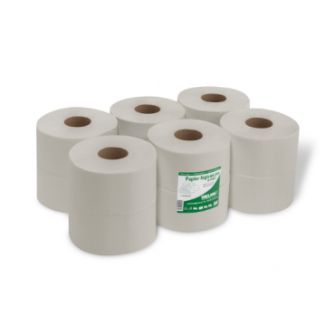 Papier toaletowy jumbo szary /makulatura /1w /120m