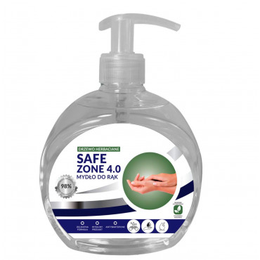 Safe Zone 4.0 antybakteryjne, ekologiczne mydło do rąk /500ml /5L