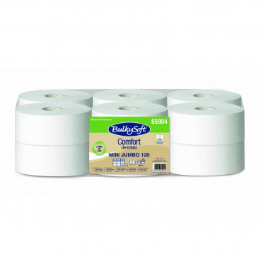 BulkySoft Comfort ekologiczny papier toaletowy mini jumbo /celuloza /2w /120m /65904