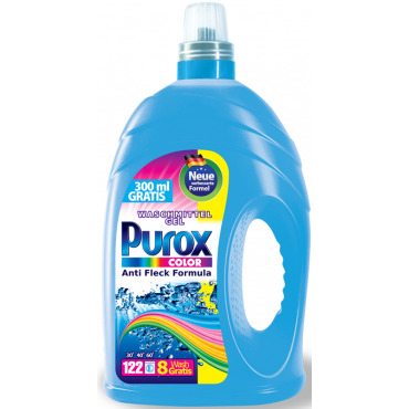 Purox Color żel do prania + 300ml GRATIS /4,3L