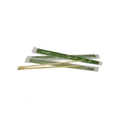 Ekologiczne pałeczki bambusowe do sushi, pojedynczo pakowane /23cm /50par /10019