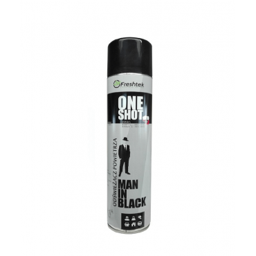 One Shot perfumowany odświeżacz powietrza - Man In Black /600ml